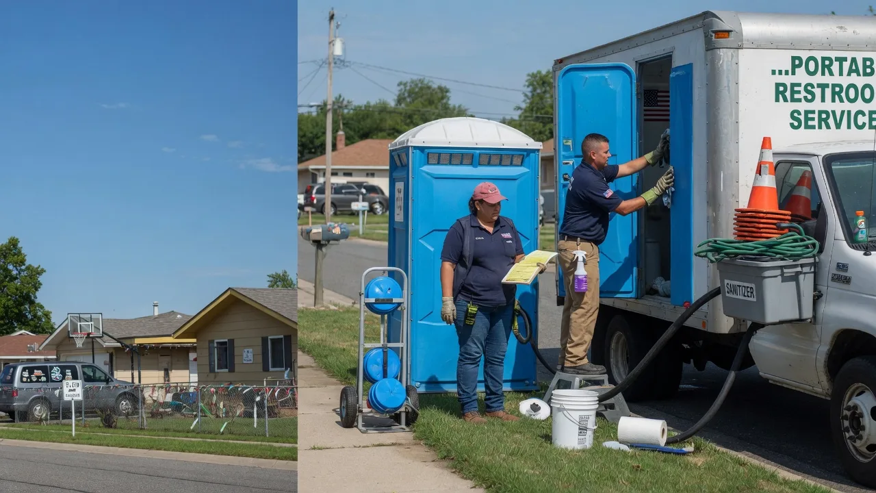 Portable Toilet Rental in Dewey, IL near me